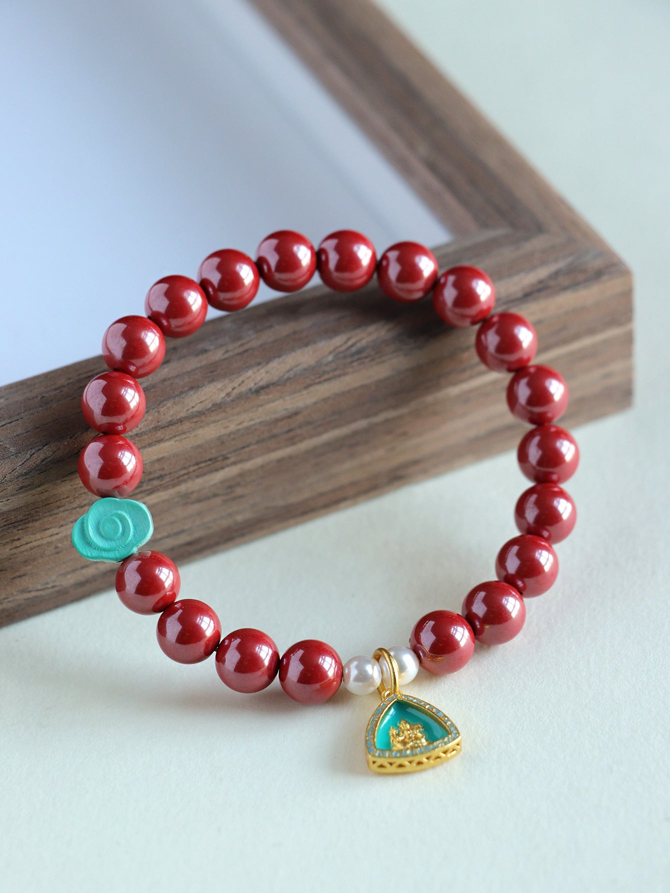 Planderful Fortune's Favor Cinnabar Bracelet – Ethnic Style Jewelry Gift