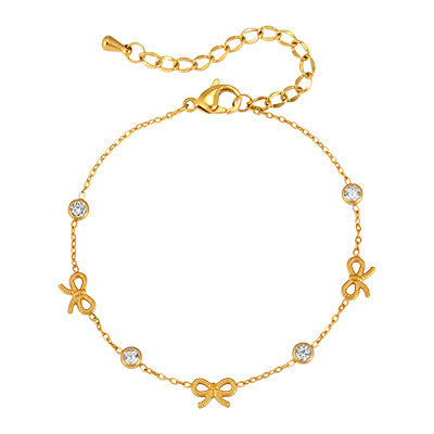 Zircon Stainless Steel Bracelet