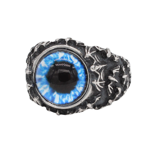 Planderful Titanium Steel Ring Unisex Retro Bat Design For Men And Women Everyday Genie Collection