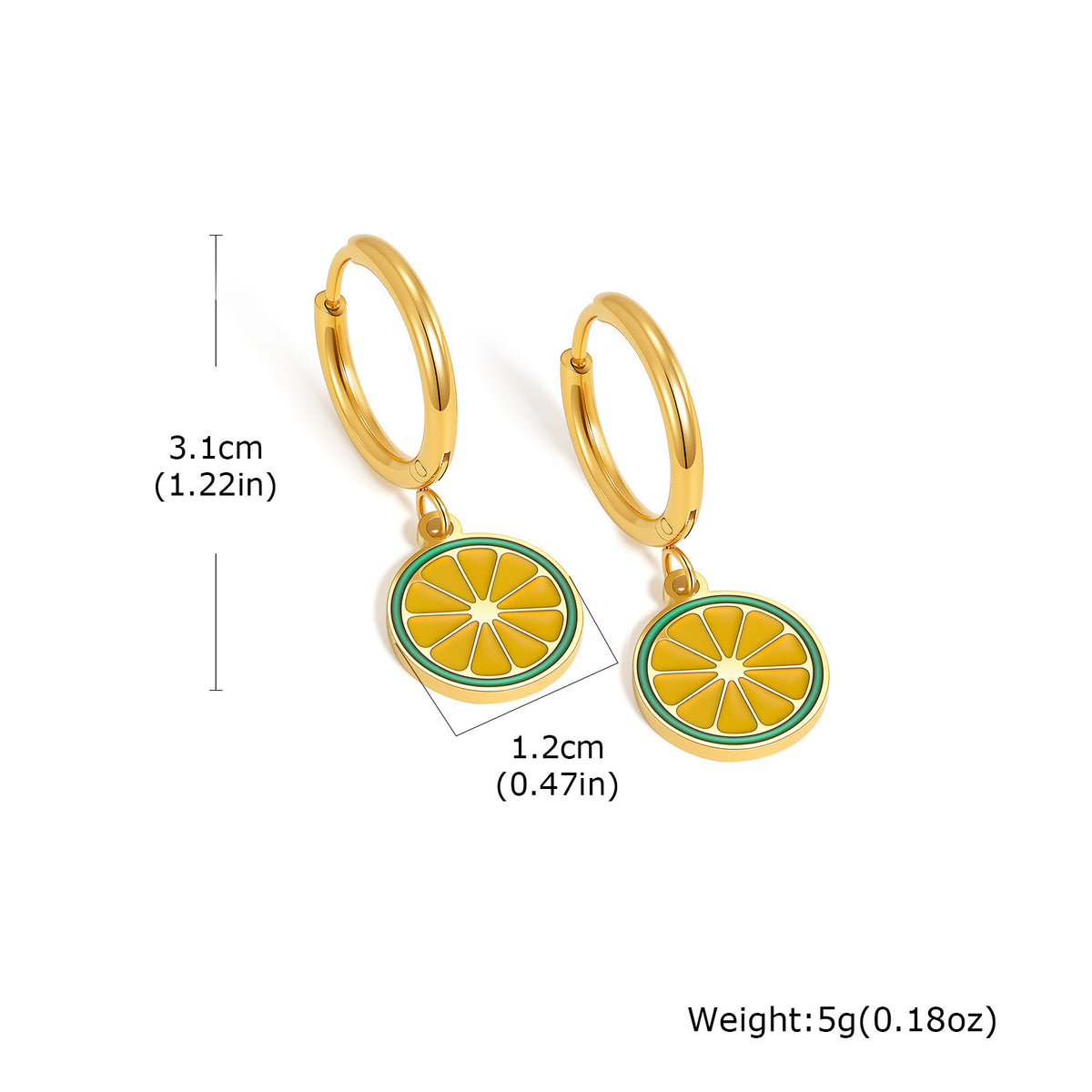 Stainless Steel Cat Earrings