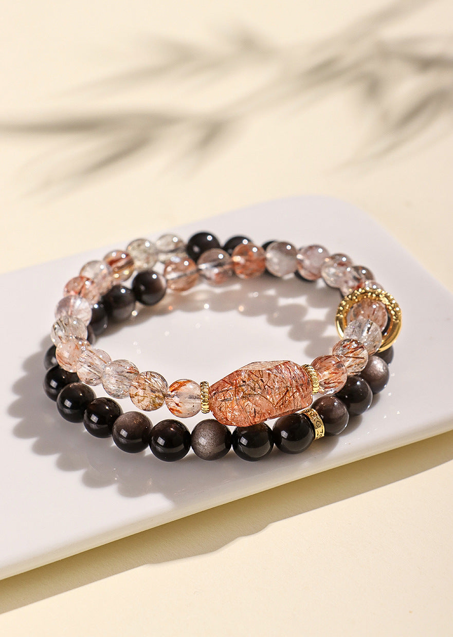 Planderful Fortune's Favor Bracelet – Elegant Crystal Beaded Design