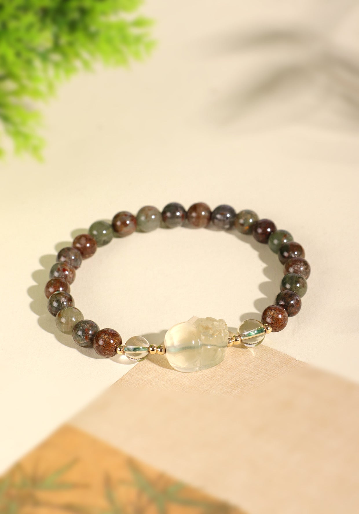 Planderful Fortune's Favor Citrine Pixiu Beaded Bracelet – Lucky Fashion Statement Jewelry