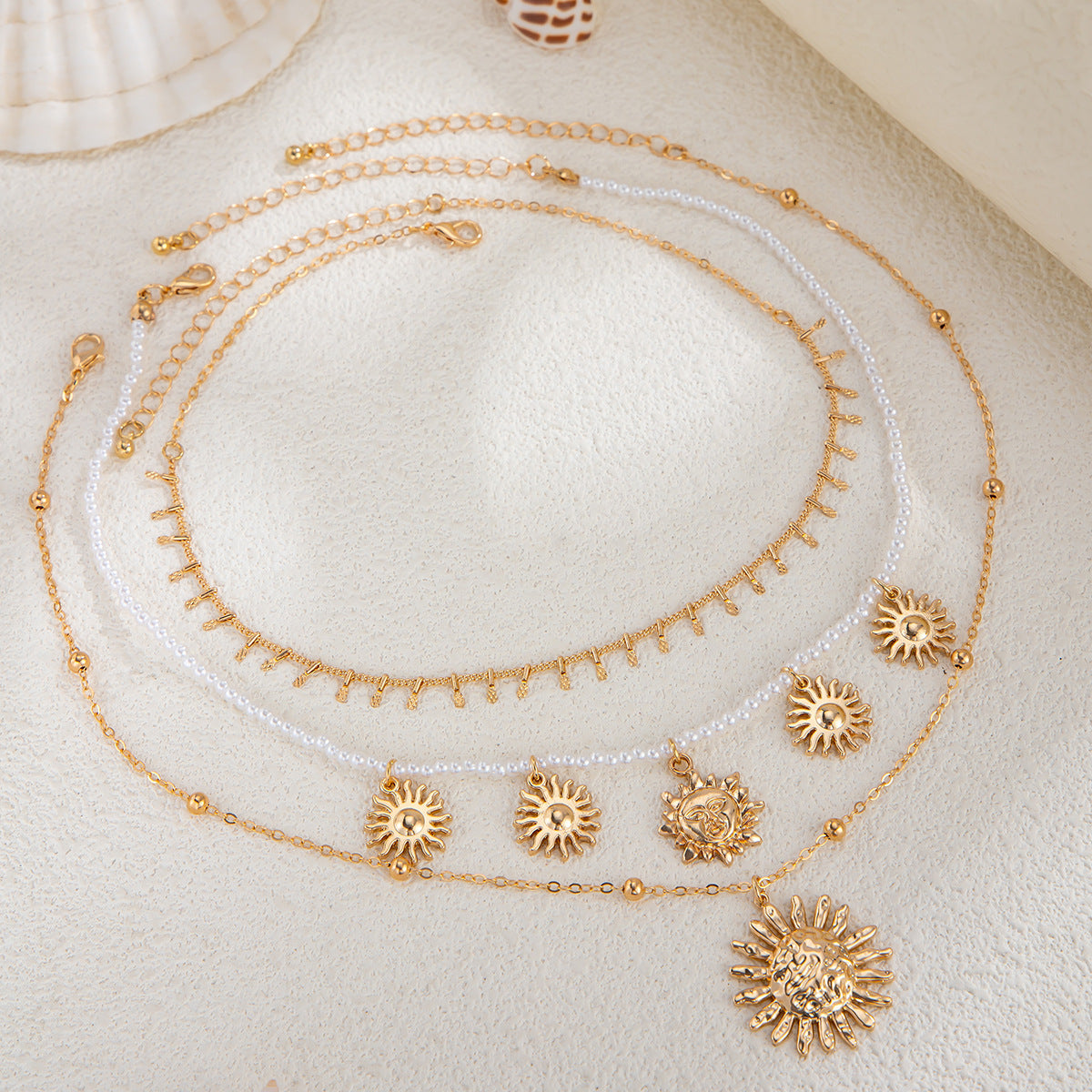 Planderful Vienna Verve Necklace – Unique Ethnic Imitation Pearl Design