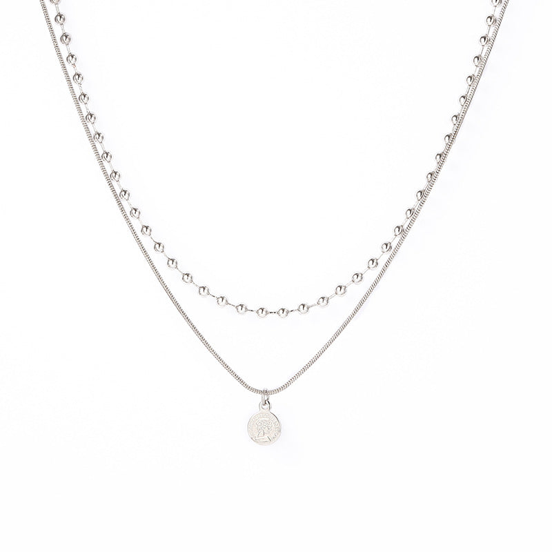 Double-Layer Designer-Style Necklace