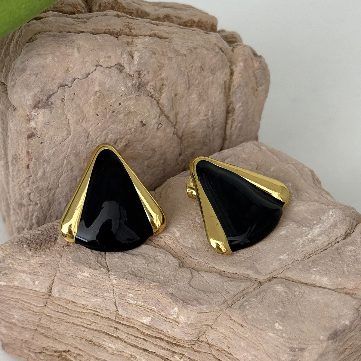 Stainless Steel Geometric Stud Earrings For Business Professionals By Planderful Vienna Verve