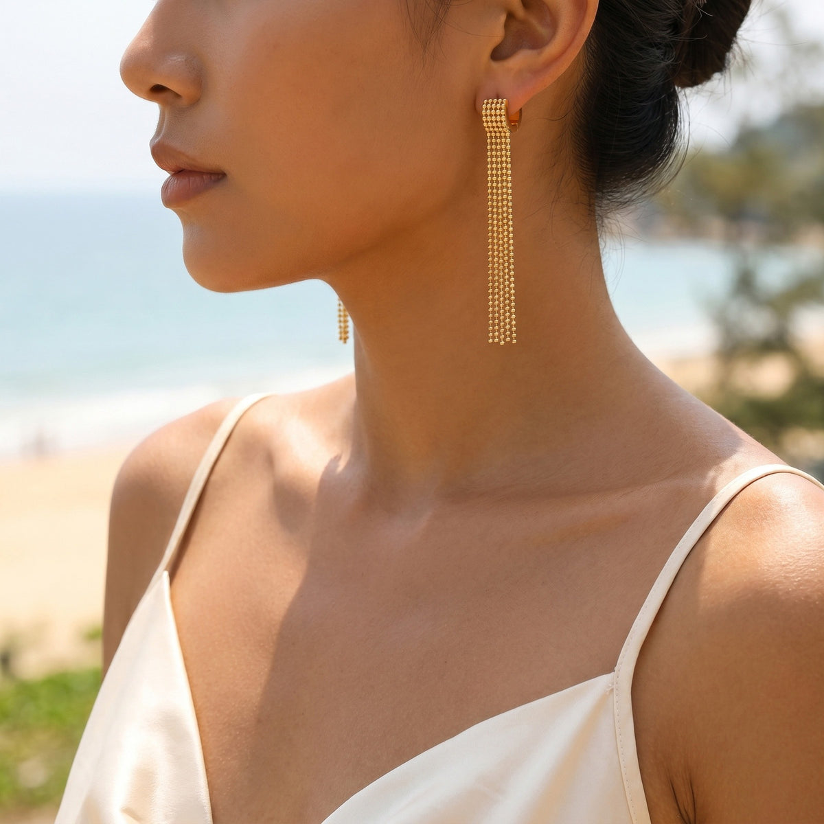 Modern Stainless Steel Earrings