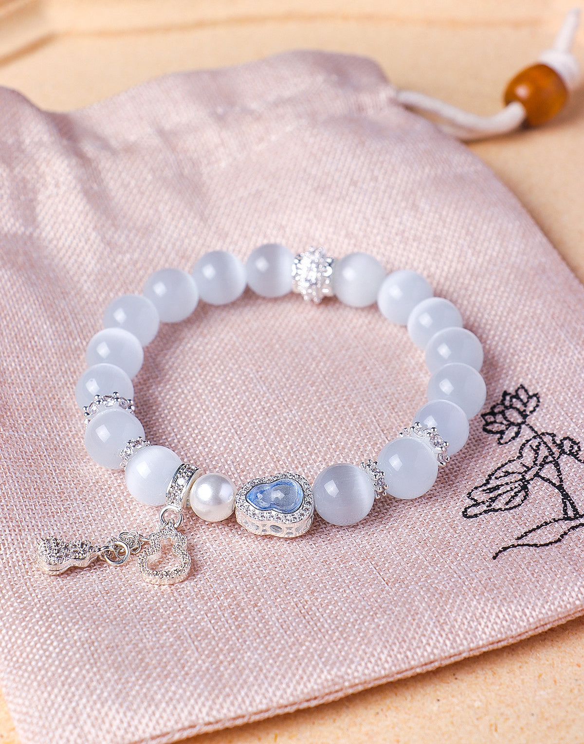 Opal Beaded Bracelet