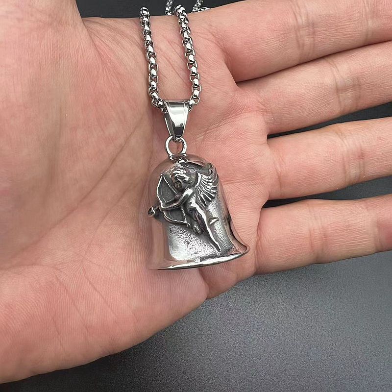 Punk Angel Wing Stainless Steel Jewelry