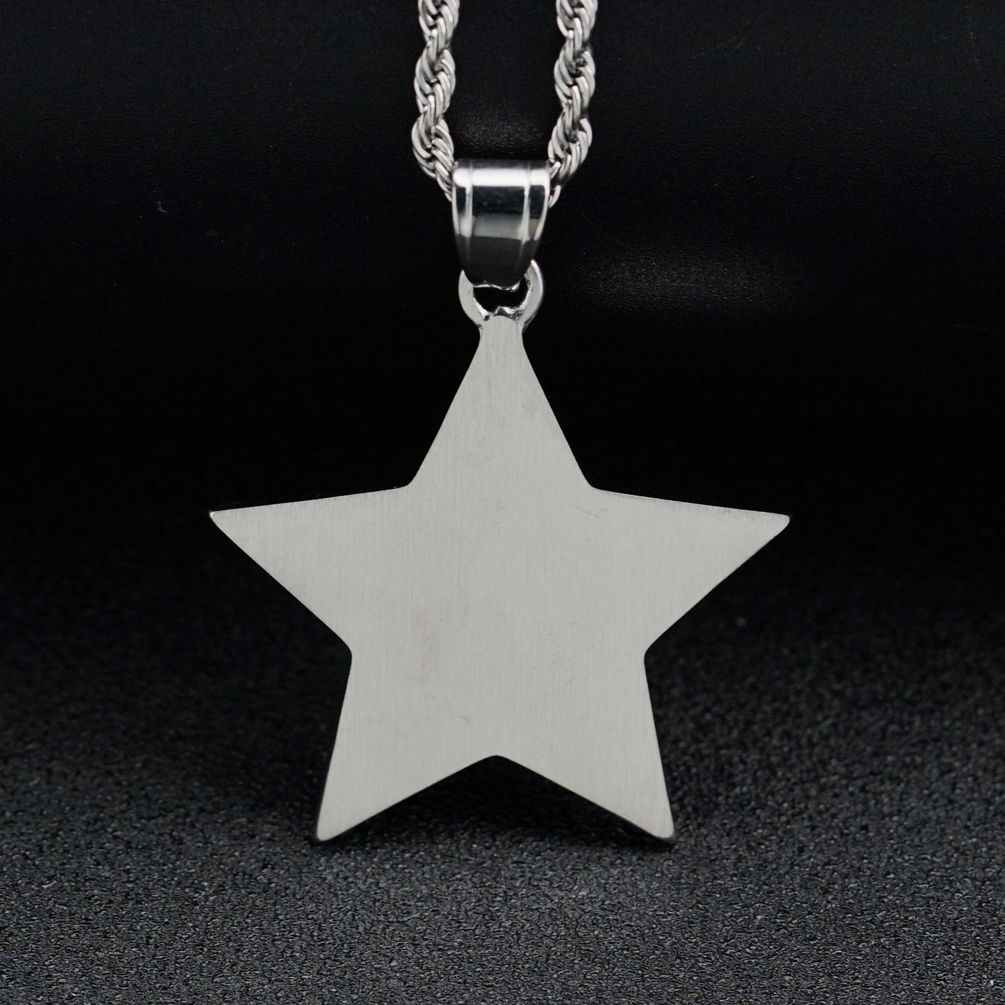 Planderful Independence Day Necklace USA Flag Eagle Stainless Steel Unisex Patriotic Statement Pendant