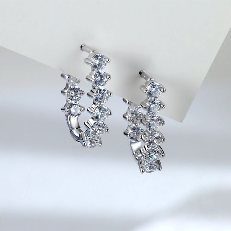Classic Premium 925 Sterling Silver Women's Earrings