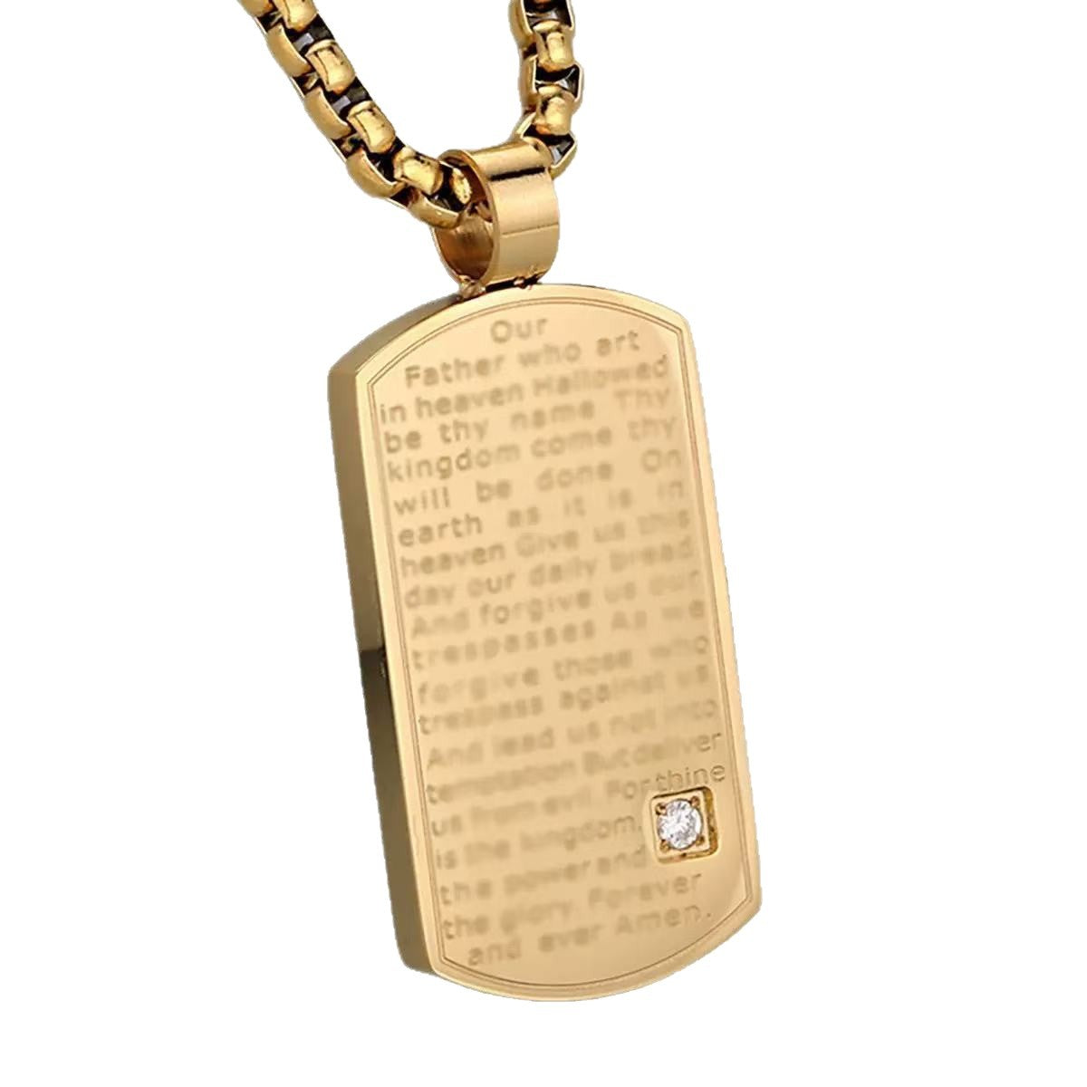 Punk Sale Stainless Steel Men's Pendant Necklace
