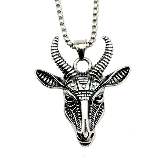 Vintage Viking Stainless Steel Men's Pendant Necklace