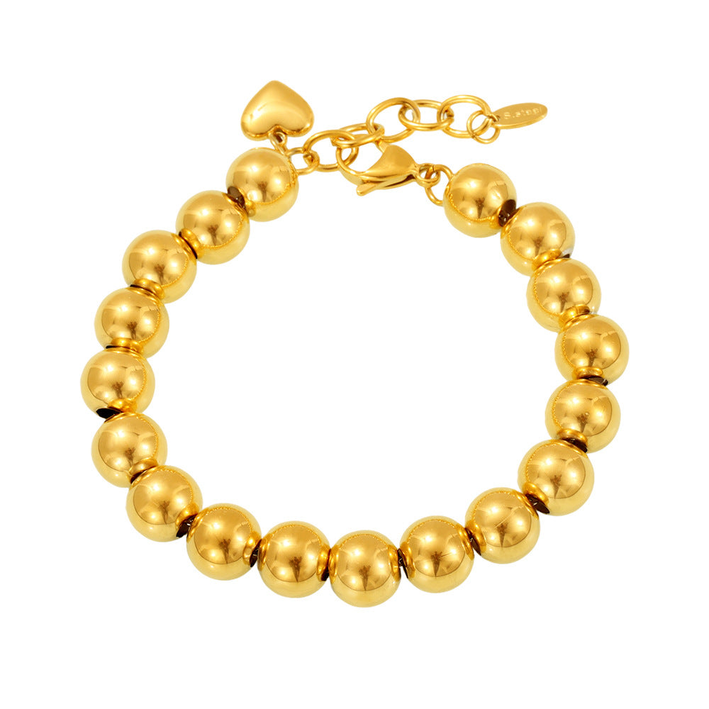 Planderful Handmade Beaded Bracelet Stainless Everyday Wear