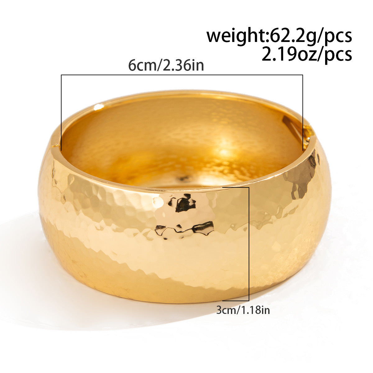 Bracelet Liquid Metal Smooth Spring Bracelet Geometric Wind Texture Wide Bracelet