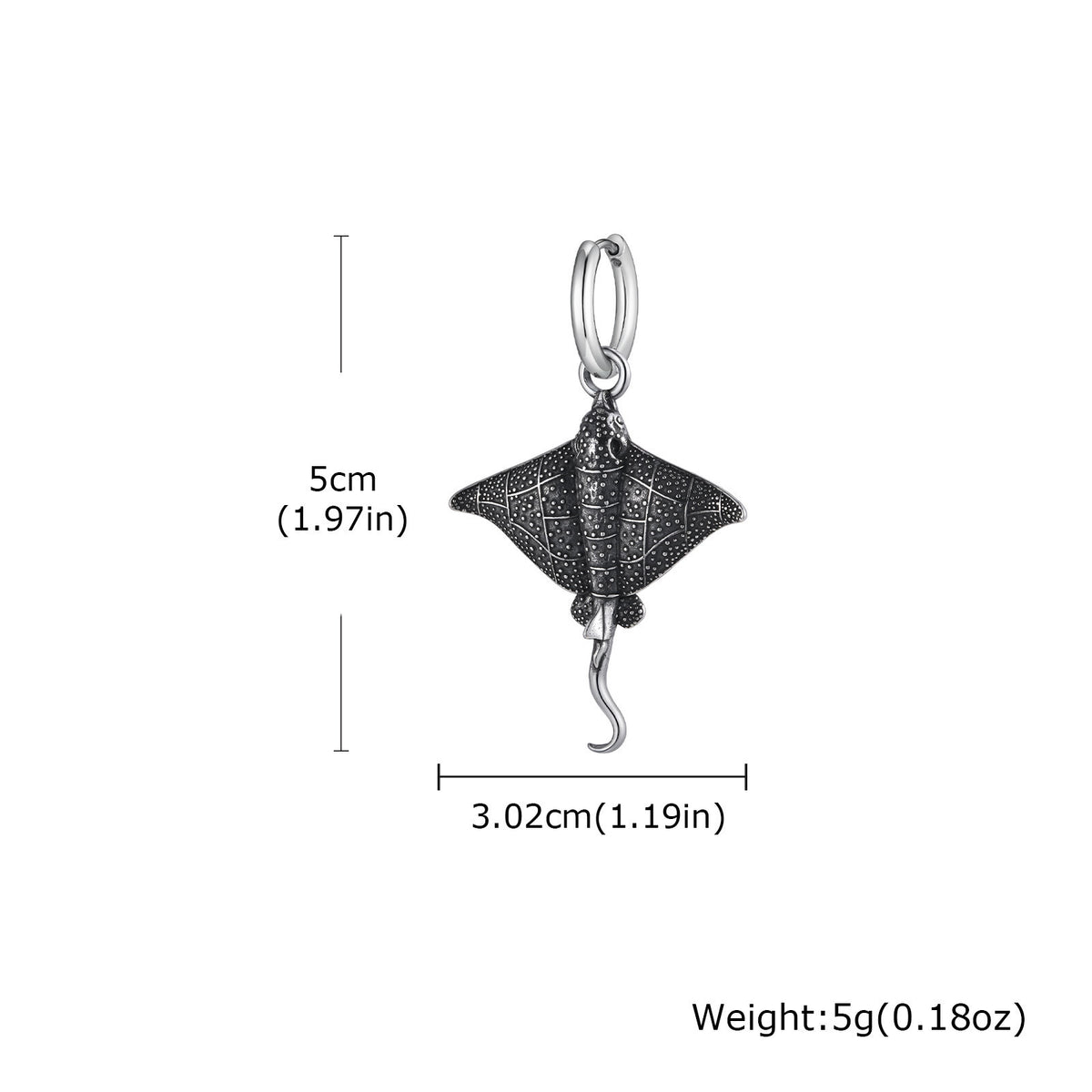 Celestial Moth Jewelry — Single Earrings or Necklace
