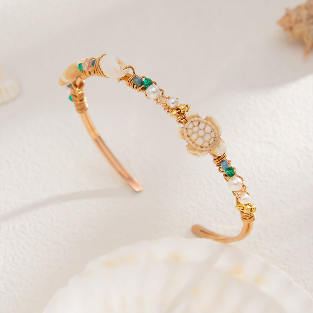 Planderful Vienna Verve Bracelet – Bohemian Crystal Design for Beach Vacation Style