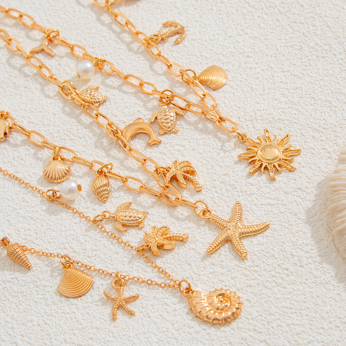 Planderful Vienna Verve Necklace – Elegant Imitation Pearl Fringe Design