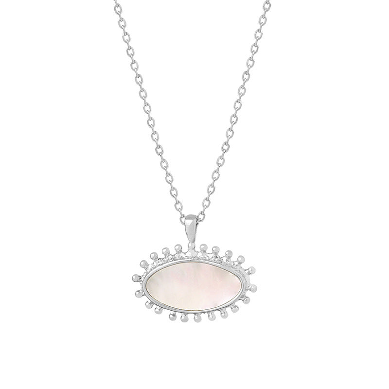 Golden Geometric Titanium Steel Jewelry Set for Women