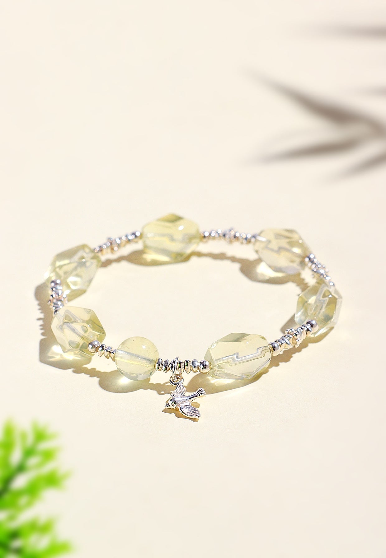 Planderful Fortune's Favor Bracelet – Sweet and Cute Natural Pink Crystal