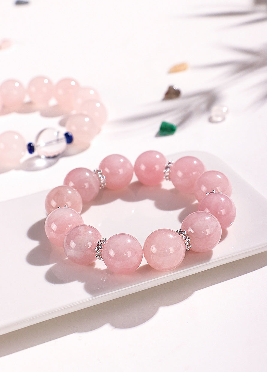 Planderful Fortune's Favor Bracelet – Fresh and Sweet Pink Crystal Design