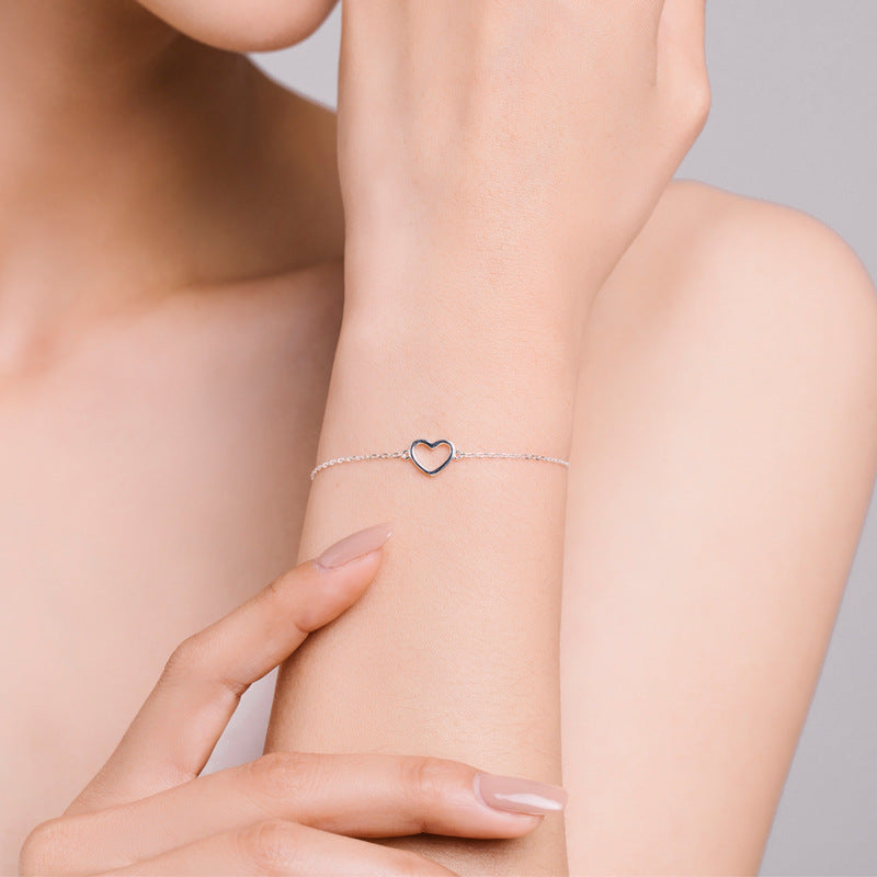 Dainty Sterling Silver Bracelet - Elegant Jewelry for Everyday Wear