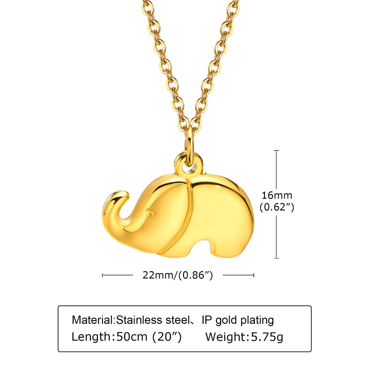 Simple Light Luxury Baby Stainless Steel Necklace Unisex