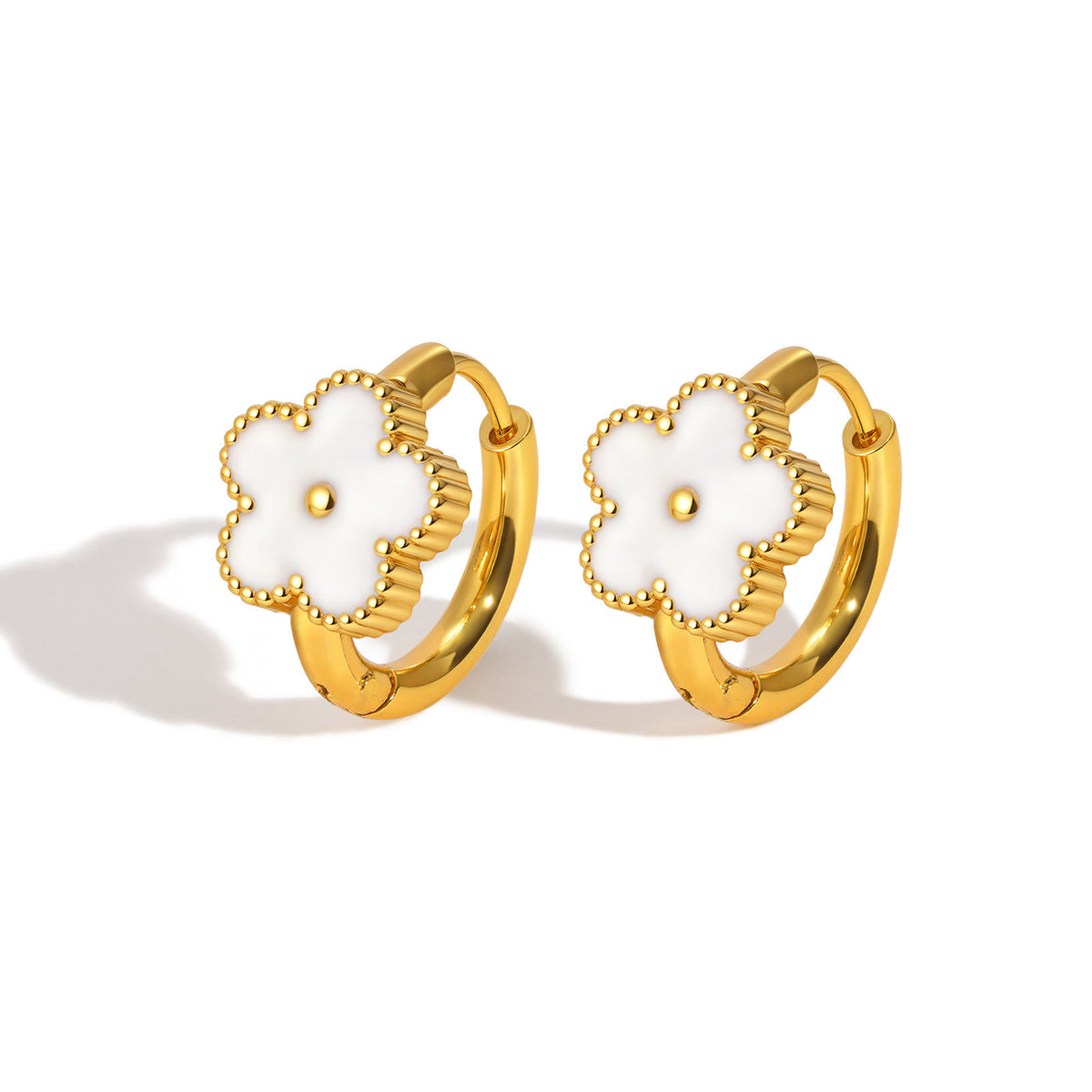 Floral Earrings — Color & Design Options