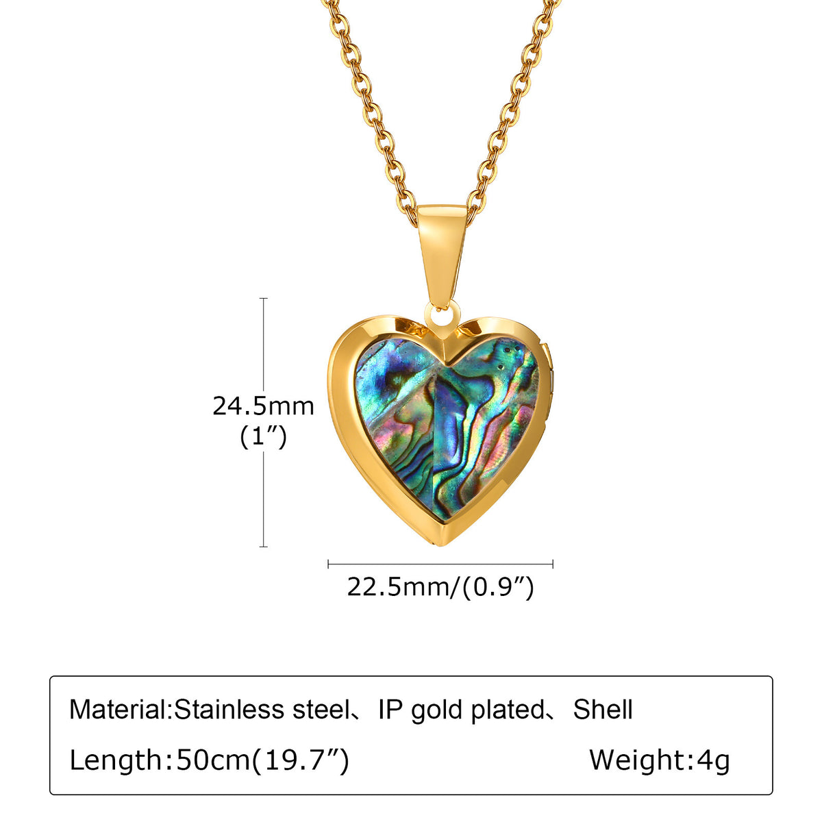 Heart Stainless Steel Necklace
