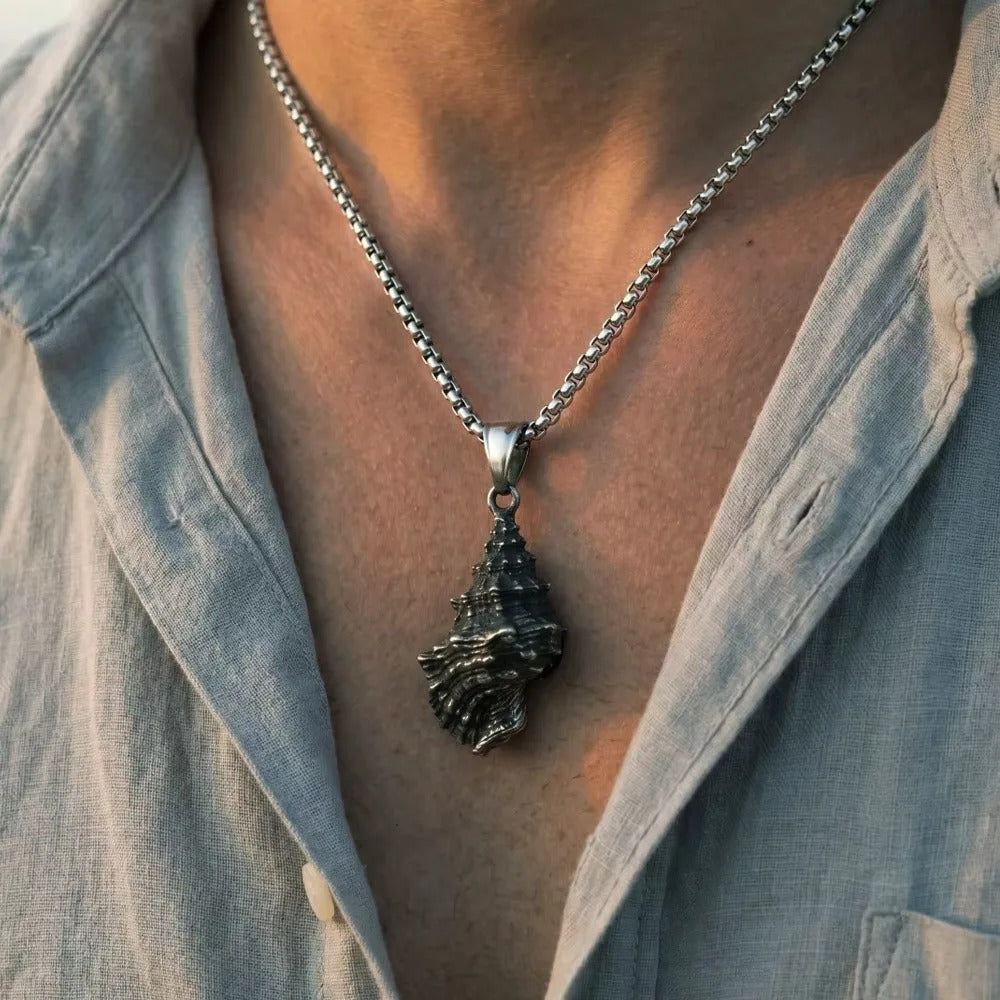 Punk Viking Stainless Steel Men's Pendant Necklace