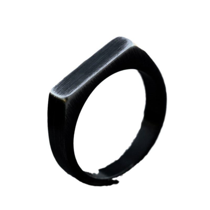 Trendy Titanium Steel Retro Rings for Men and Women, Wholesale Fashion from Japan and South Korea
