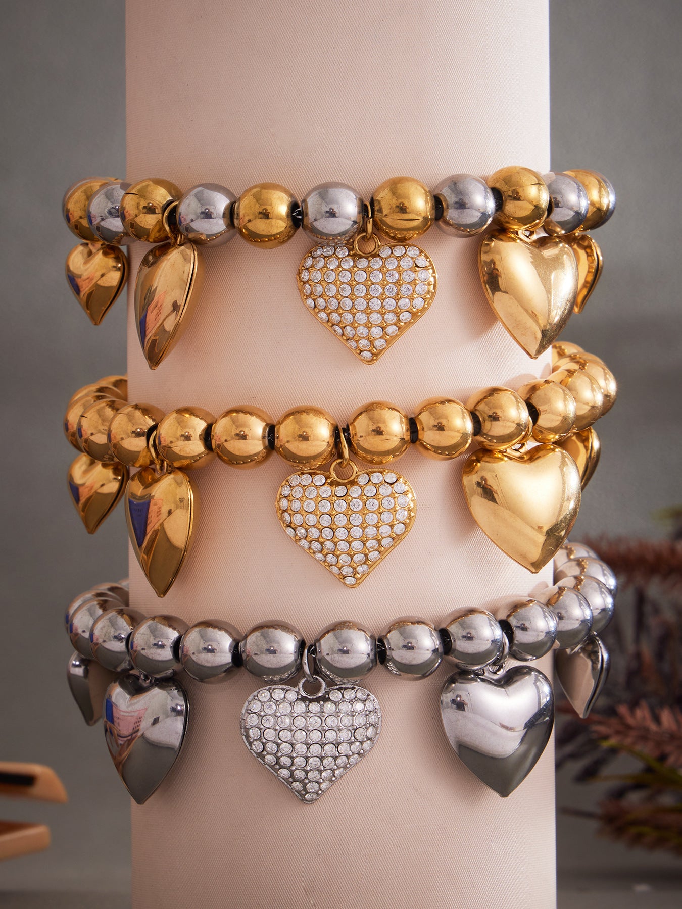 Planderful Everyday Genie Zircon Love Beaded Bracelet Women