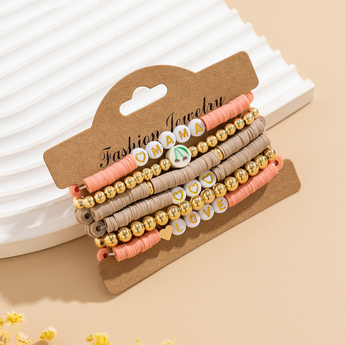 Planderful Vienna Verve Bracelet – Exaggerated Multi-Layered Beaded Design