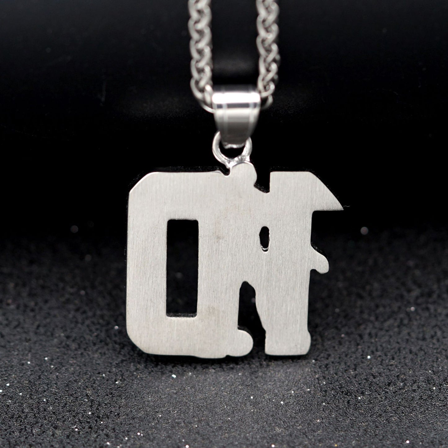 Zircon Necklace – Statement Hip Hop Pendant With Gold Plated Steel 10 For Everyday Genie Collection