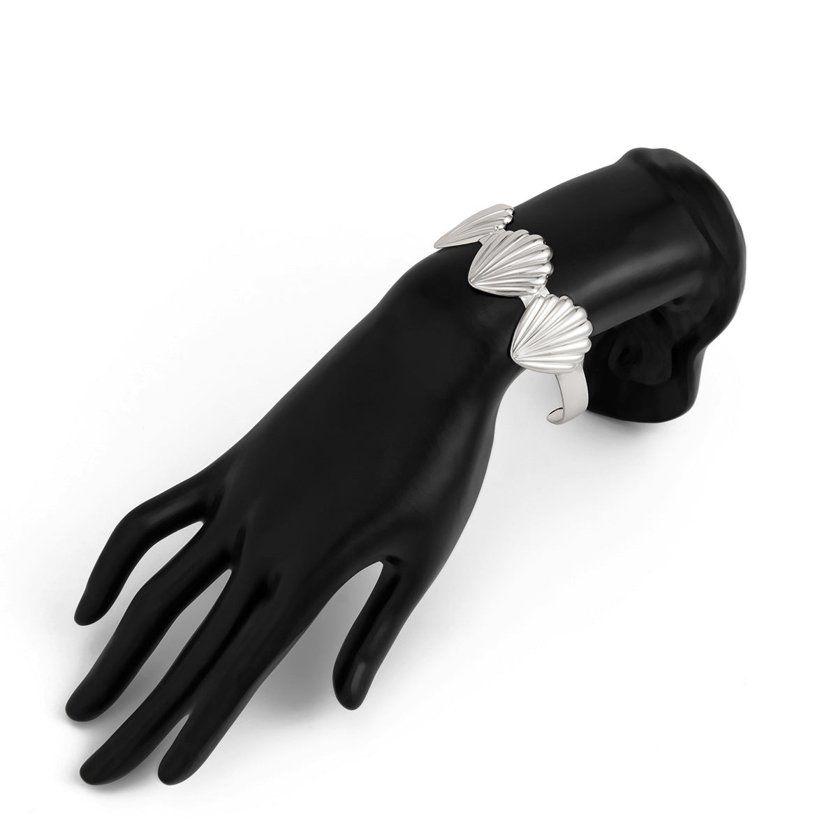 Planderful Vienna Verve Beach Ocean Scallop Opening Bracelet For Women Versatile Flower Jewelry