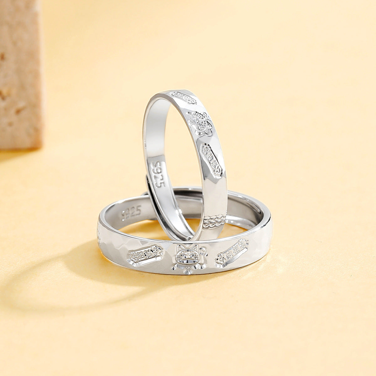 Cat Lucky S925 Sterling Silver Ring