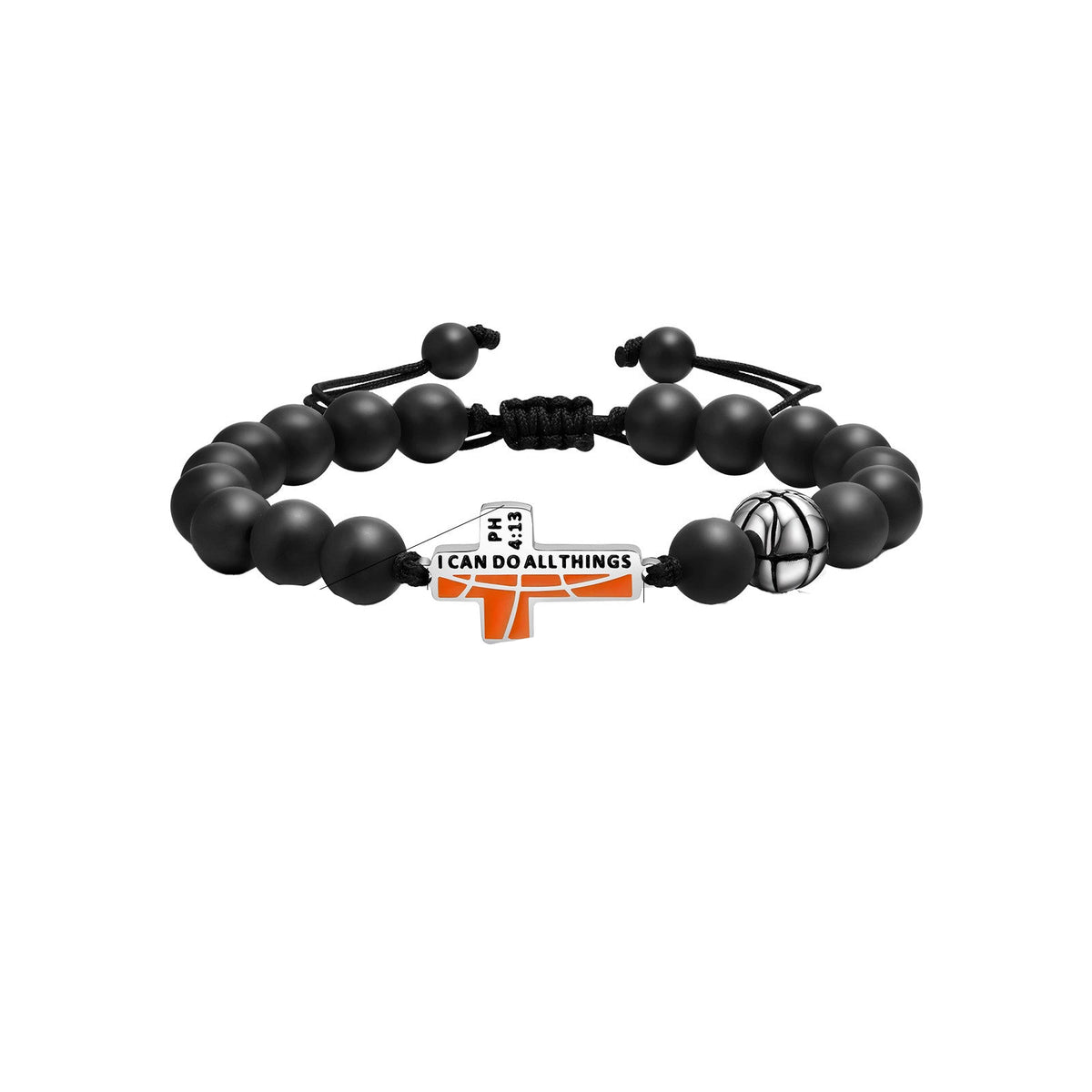 Cross Braided Stainless Steel Bracelet