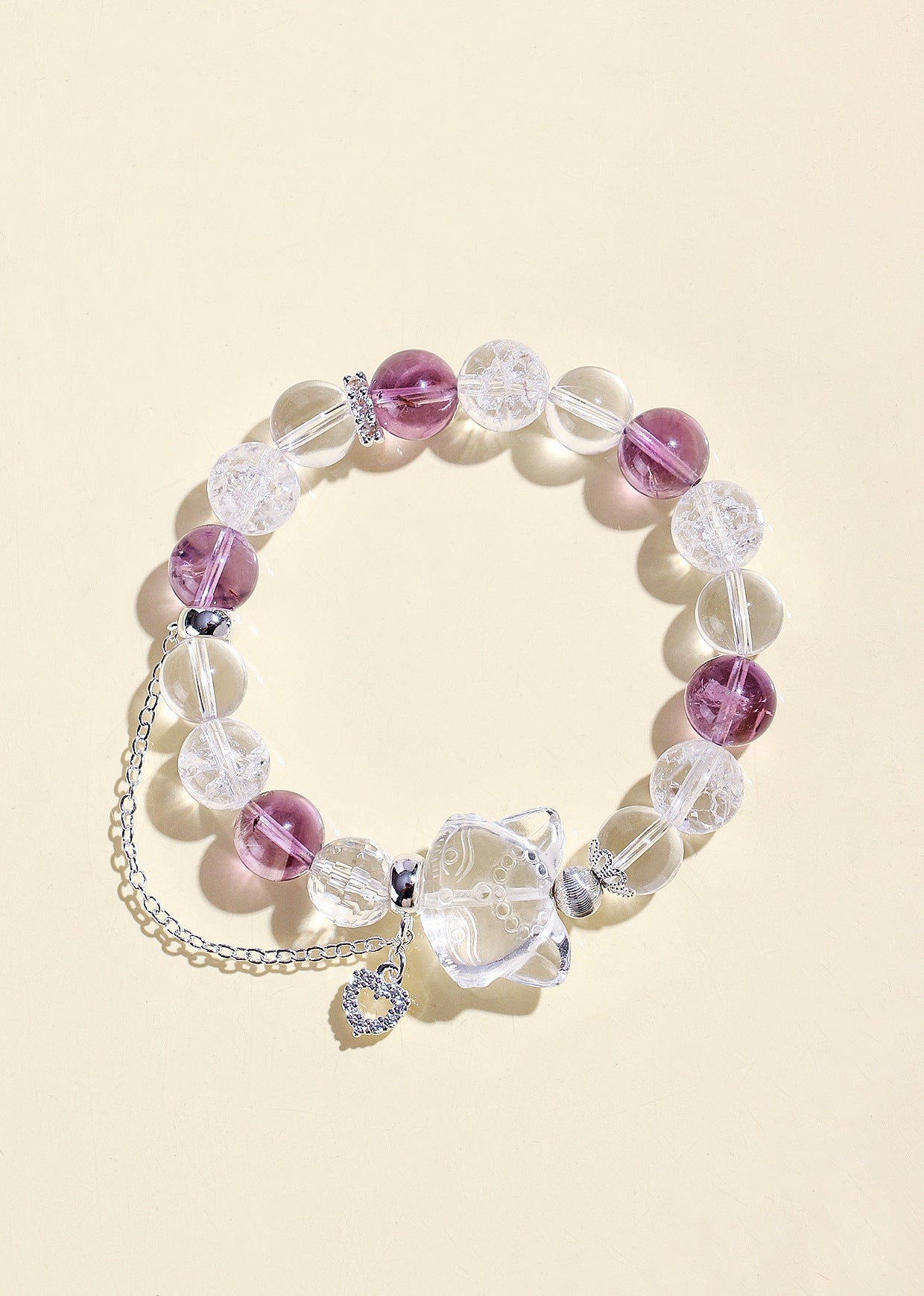 Planderful Fortune's Favor Bracelet – Fresh and Sweet Amethyst Crystal Design