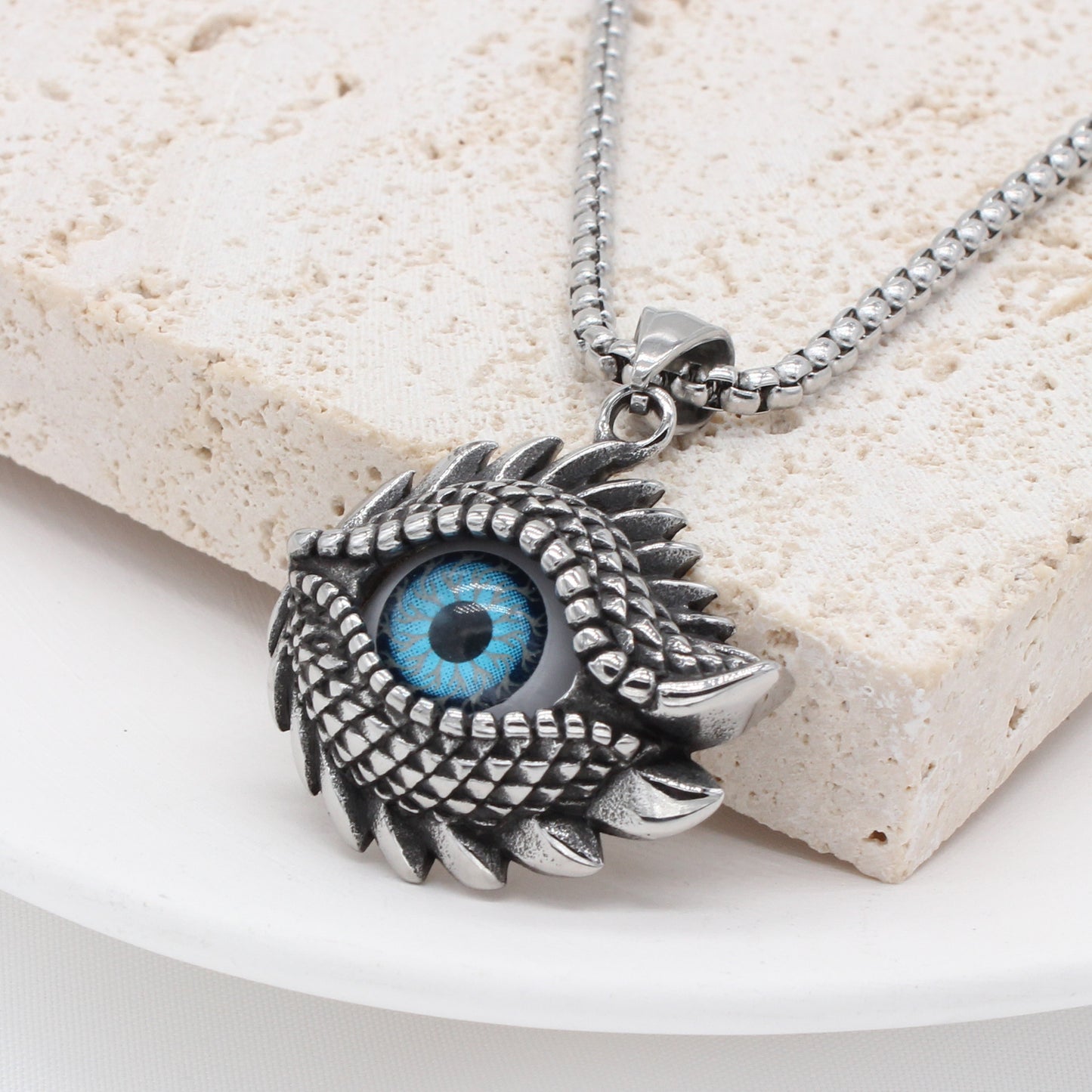 Personalized Titanium Steel Pendant For Men Unisex Retro Style Protection Statement Planderful