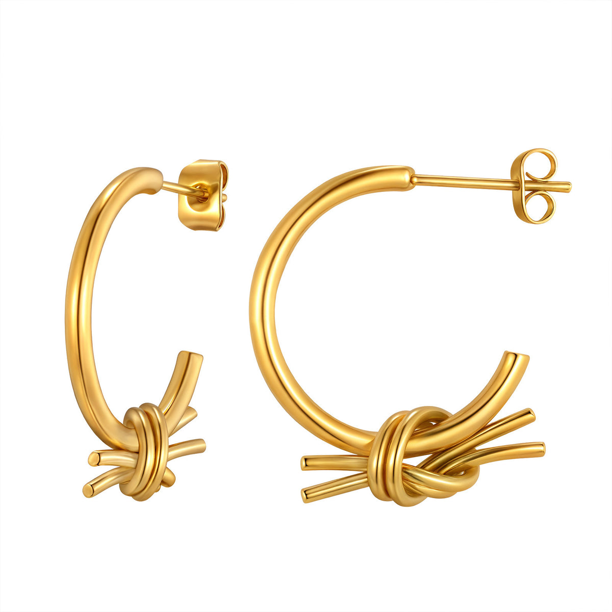Modern Stainless Steel Earrings