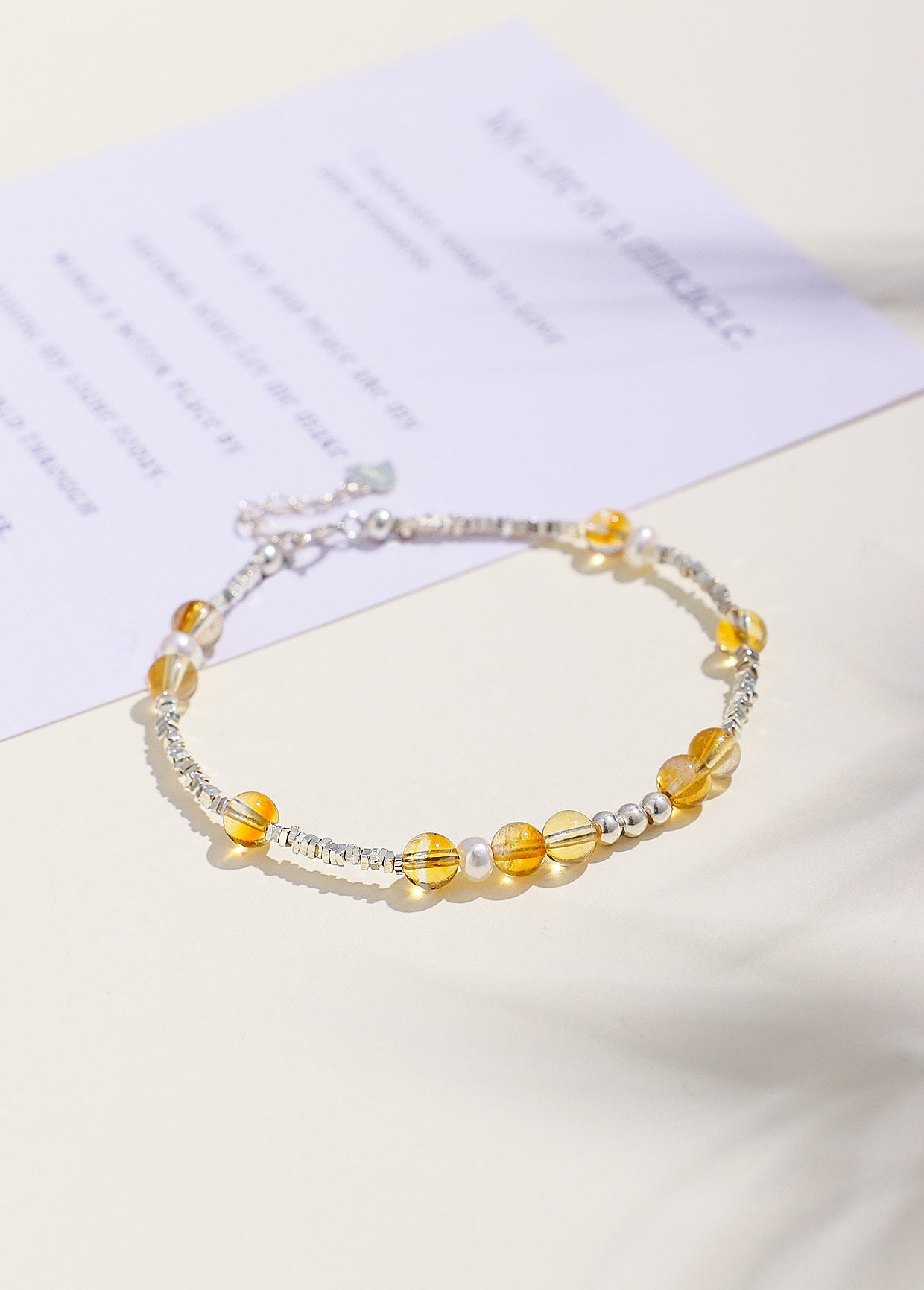 Planderful Fortune's Favor Bracelet – Elegant Crystal Beaded Design