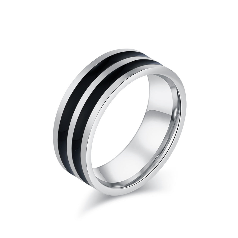 Steel Ring Elegant Unisex Everyday Genie Inspired Jewelry For Men And Women Planderful