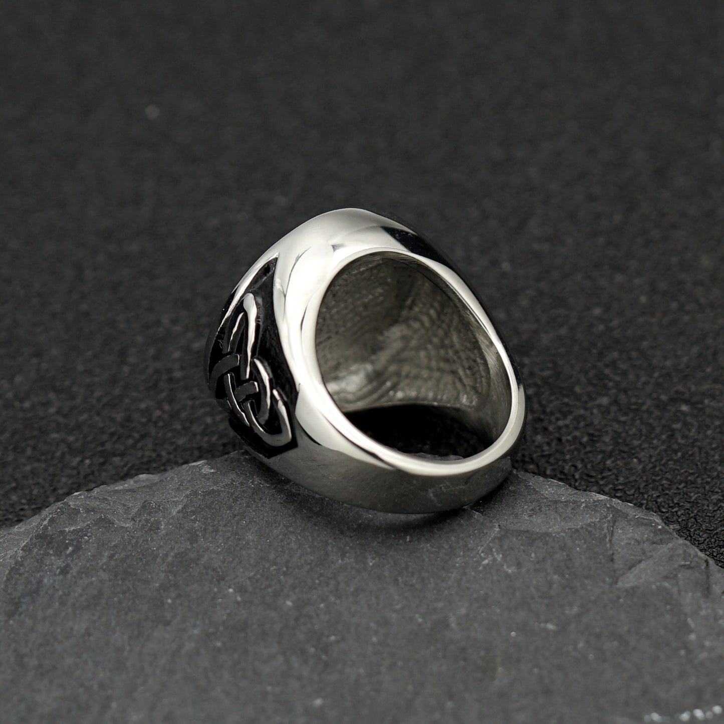 Planderful Titanium Steel Ring For Men And Women Nordic Tree Of Life Retro Hip Hop Design Unisex Protection Symbol