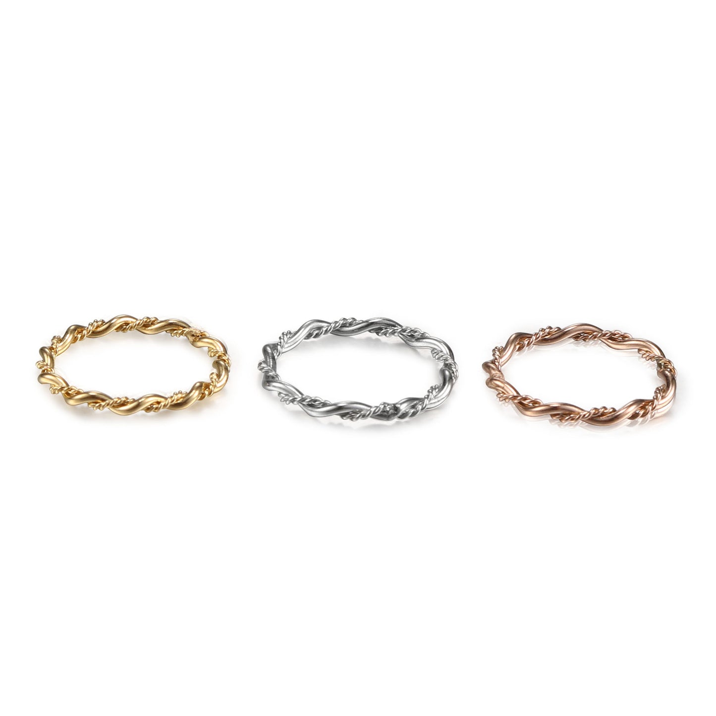 Chic Korean-Inspired Titanium Steel Ring for Women - Minimalist Stainless Steel Jewelry