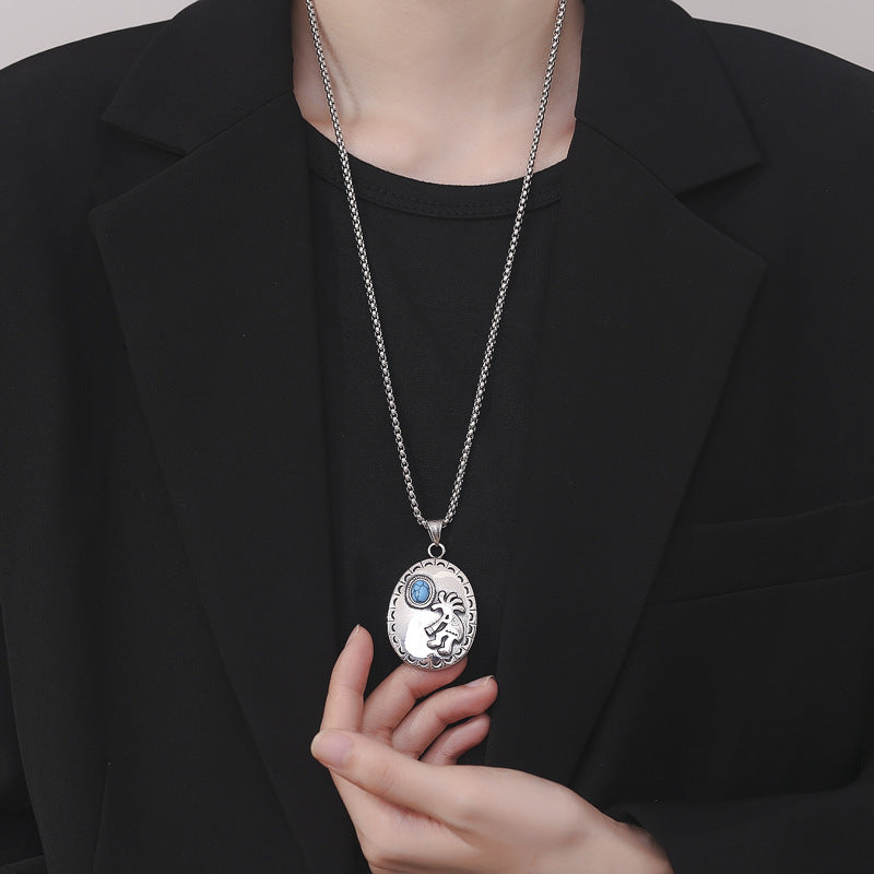 Steel Necklace – Statement Hip-Hop Pendant