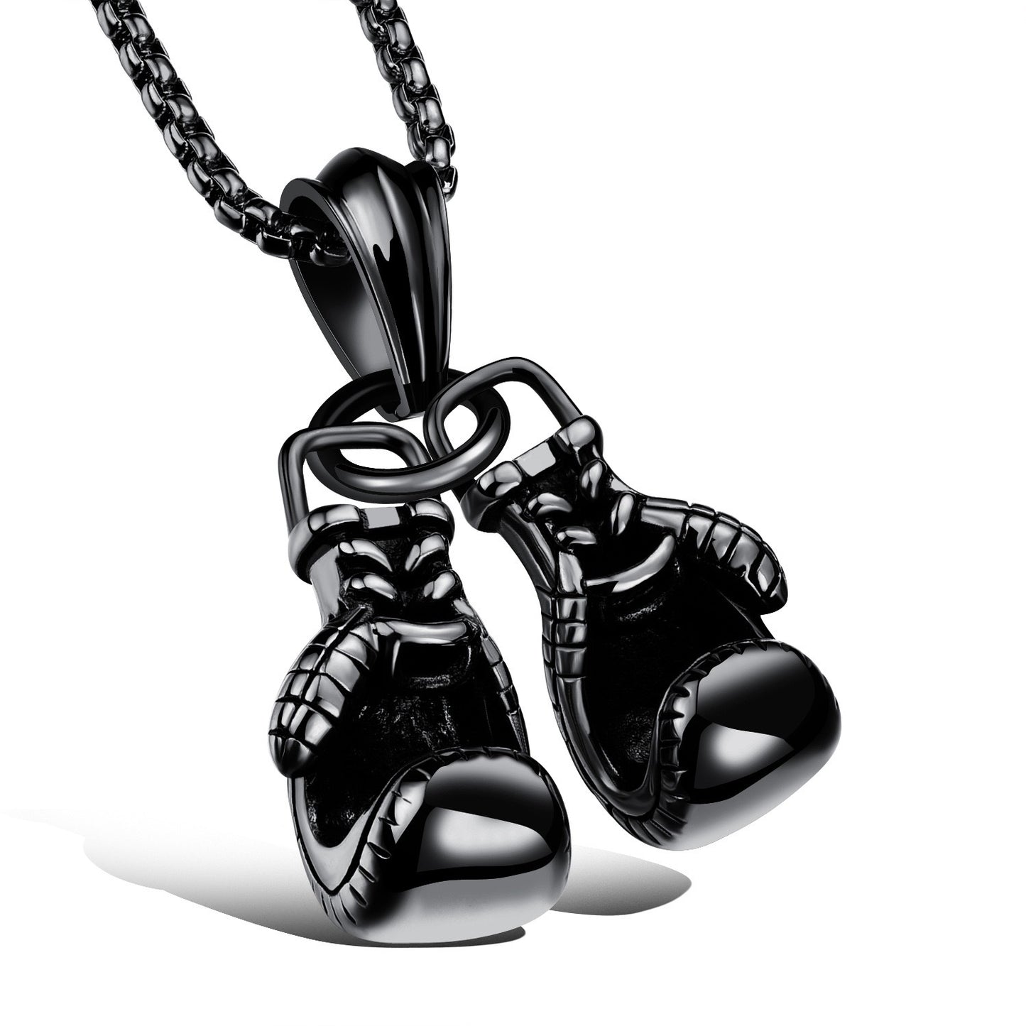 Planderful Stainless Steel Necklace For Men Bold Urban Punk Hip Hop Jewelry Gift