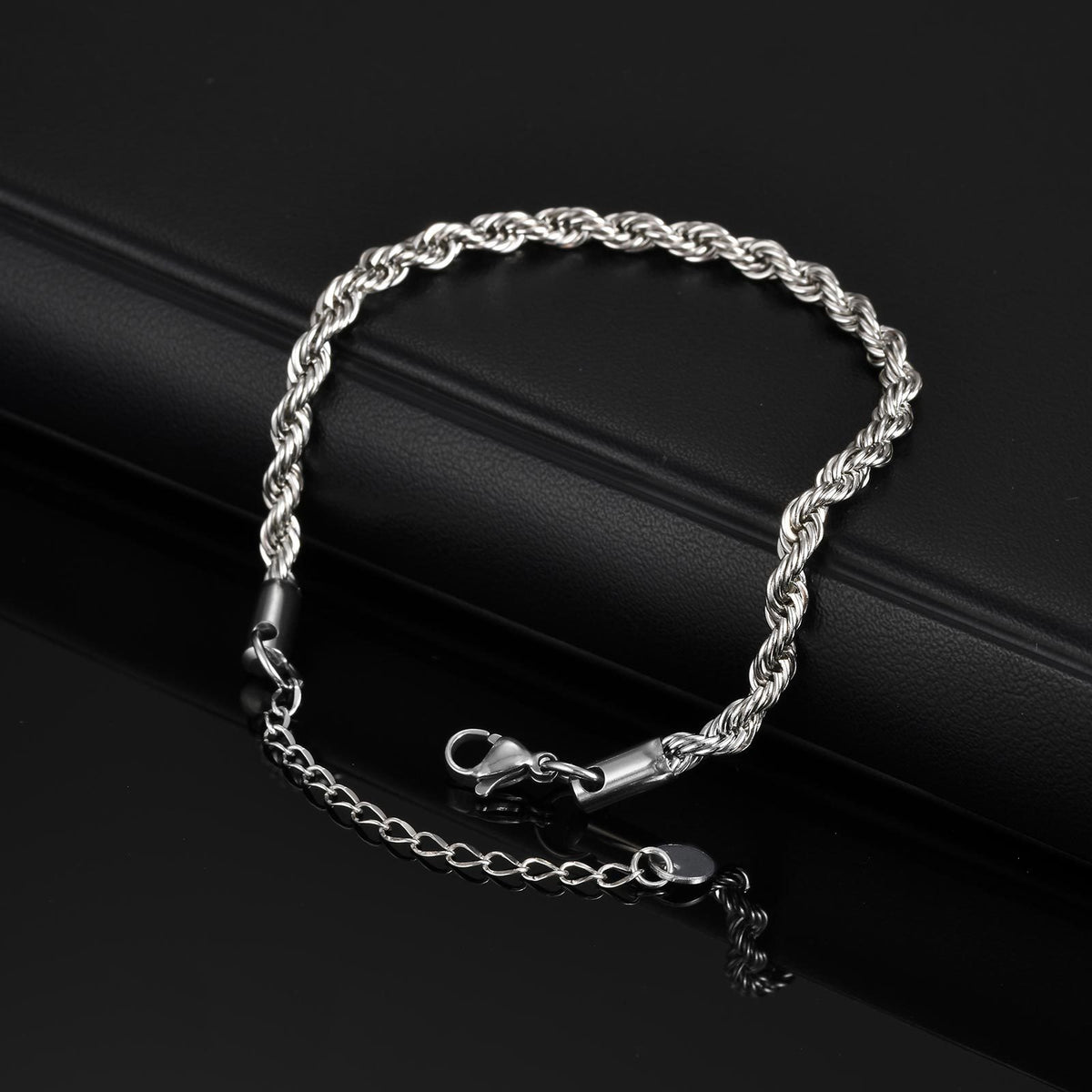 Braided Stainless Steel Bracelet