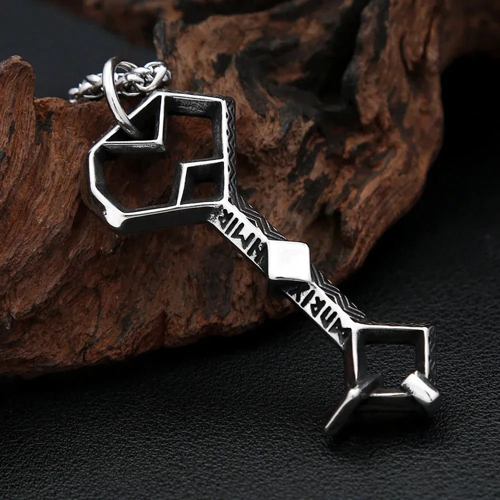 Punk Vintage Stainless Steel Men's Pendant Necklace