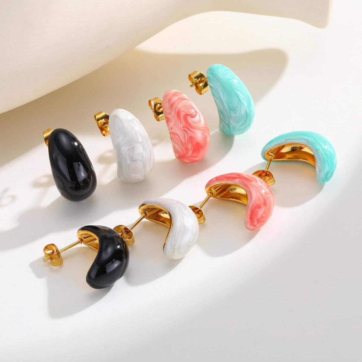 Stainless Steel Vintage Earrings