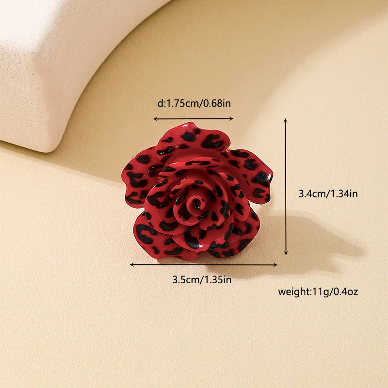 Charming Flower Gauze Lady Ring for Fashionable Women