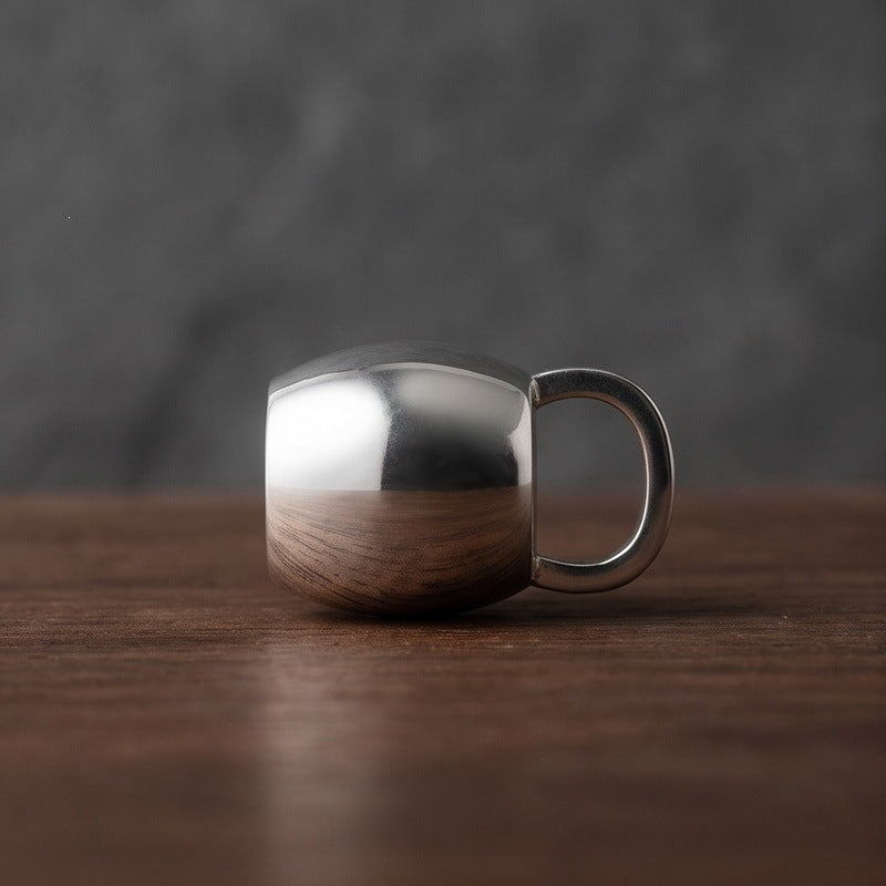 Glossy Kettle Necklace Mini Pot Stainless Steel Men And